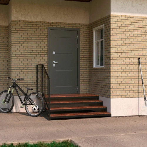 Дверь мет. 11 см ISOTERMA Серебро Эмалит белый Зеркало фото 2 Дверь мет. 11 см ISOTERMA Серебро Эмалит белый Зеркало фото 2